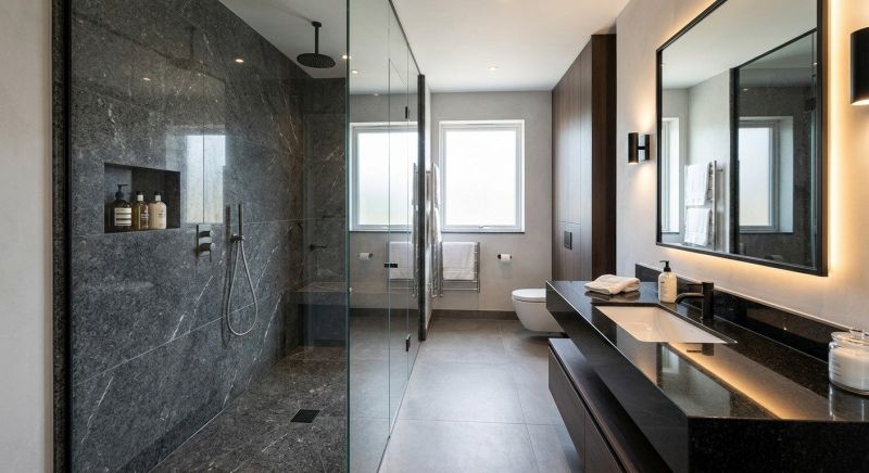 Granite Shower Installation in Galveston County, TX