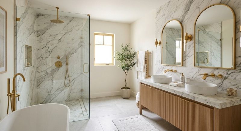 Luxury Bathroom Installation in Galveston County, TX